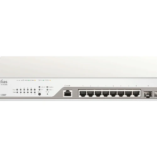 D-Link DBS-2000-10MP, Managed, L2, Gigabit Ethernet (10/100/1000), Power over Ethernet (PoE), Rack mounting