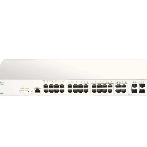 D-Link DBS-2000-28MP, Managed, L2, Gigabit Ethernet (10/100/1000), Rack mounting