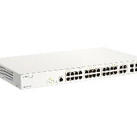 D-Link DBS-2000-28P, Managed, L2, Gigabit Ethernet (10/100/1000), Power over Ethernet (PoE), Rack mounting