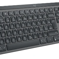 Logitech MX Keys, Full-size (100%), RF Wireless + Bluetooth, QWERTY, Graphite