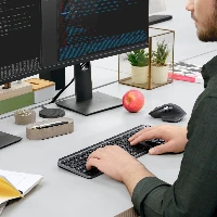 Logitech MX Keys, Full-size (100%), RF Wireless + Bluetooth, QWERTZ, Graphite