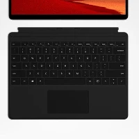 Microsoft Surface Pro X Keyboard, Italian, Trackpad, Microsoft, Surface Pro X, Black, Docking