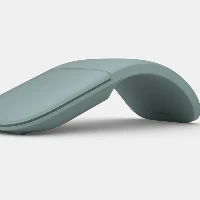 Microsoft Arc Mouse, Ambidextrous, BlueTrack, Bluetooth, 1000 DPI, Green