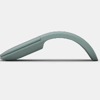 Microsoft Arc Mouse, Ambidextrous, BlueTrack, Bluetooth, 1000 DPI, Green