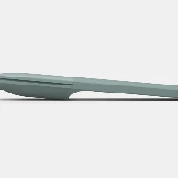 Microsoft Arc Mouse, Ambidextrous, BlueTrack, Bluetooth, 1000 DPI, Green