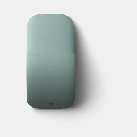 Microsoft Arc Mouse, Ambidextrous, BlueTrack, Bluetooth, 1000 DPI, Green