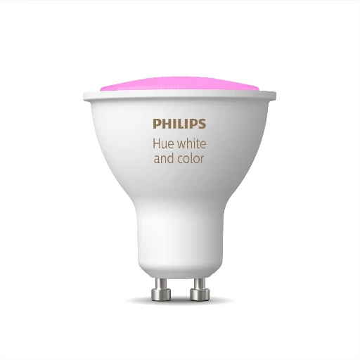 Philips Hue White and colour ambience 1-pack GU10, Smart bulb, White, Bluetooth/Zigbee, LED, GU10, Multi