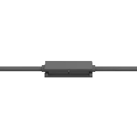 Logitech MeetUp Mic Extension Cable, Graphite, 10 m, Logitech, MeetUp, Expansion Mic for MeetUp, 4.2 mm, 10 x 11.4 x 42.4 mm