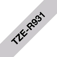 Brother TZE-R931, Black, Silver, Brother, 1.2 cm, 4 m, Blister