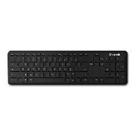 Microsoft Bluetooth Keyboard, Full-size (100%), Bluetooth, Membrane, Black
