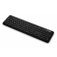 Microsoft Bluetooth Keyboard, Full-size (100%), Bluetooth, Membrane, Black