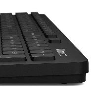 Microsoft Bluetooth Keyboard, Full-size (100%), Bluetooth, Membrane, Black