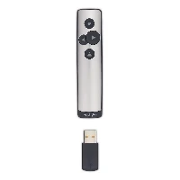 Kensington PowerPointer presentation remote, RF, USB, 15 m, Silver