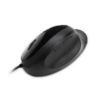 Kensington Pro Fit Ergo Wired Mouse, Right-hand, Optical, USB Type-A, 3200 DPI, Black