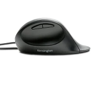 Kensington Pro Fit Ergo Wired Mouse, Right-hand, Optical, USB Type-A, 3200 DPI, Black