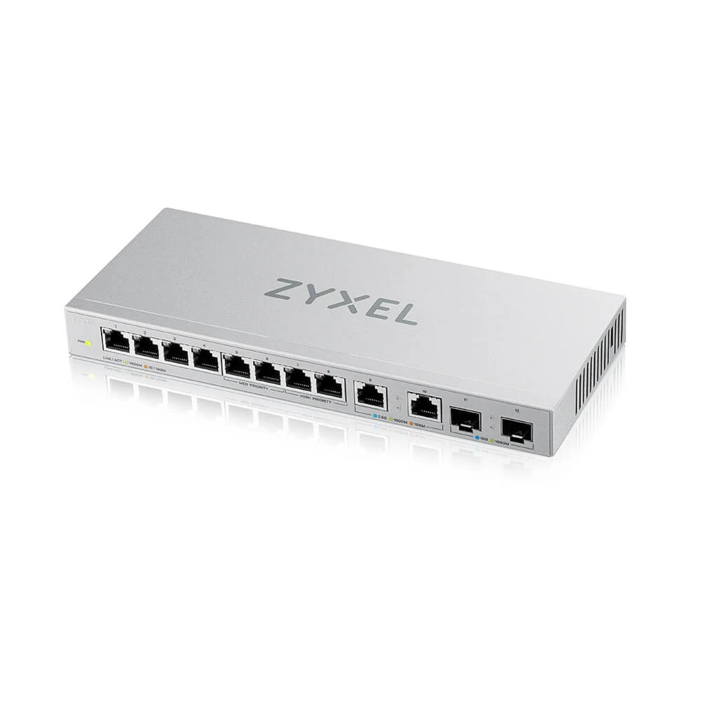Zyxel XGS1010-12-ZZ0101F, Unmanaged, Gigabit Ethernet (10/100/1000), Full duplex