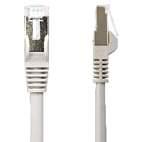 StarTech.com 7.5 m CAT6a Patch Cable - Shielded (STP) - 100% Copper Wire - Snagless Connector - Gray, 7.5 m, Cat6a, U/FTP (STP), RJ-45, RJ-45