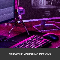 Logitech StreamCam, 1920 x 1080 pixels, Full HD, 60 fps, 1080p, 2 - 3.7 mm, 0.1 m