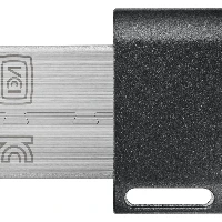 Samsung MUF-128AB, 128 GB, USB Type-A, 3.2 Gen 1 (3.1 Gen 1), 300 MB/s, Capless, Grey, Silver