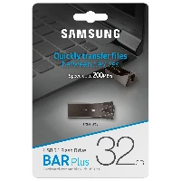 Samsung MUF-32BE, 32 GB, USB Type-A, 3.2 Gen 1 (3.1 Gen 1), 200 MB/s, Capless, Grey