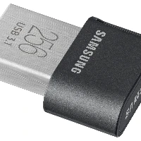 Samsung MUF-256AB, 256 GB, USB Type-A, 3.2 Gen 1 (3.1 Gen 1), 300 MB/s, Capless, Grey, Silver