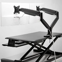 Kensington SmartFit One-Touch Height Adjustable Dual Monitor Arm, Clamp, 9 kg, 33 cm (13