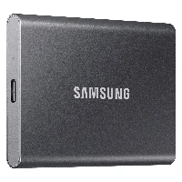 Samsung Portable SSD T7, 2000 GB, USB Type-C, 3.2 Gen 2 (3.1 Gen 2), 1050 MB/s, Password protection, Grey