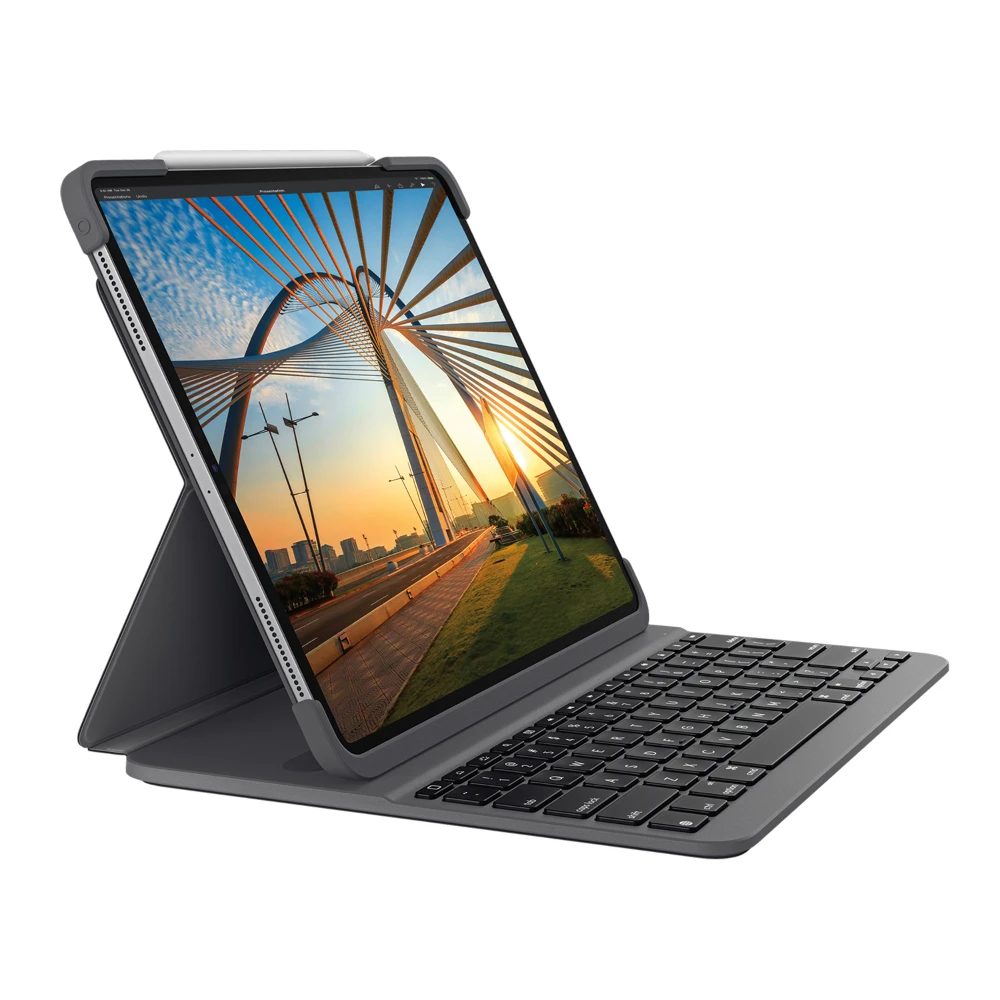 Logitech Slim Folio Pro f/ Pro12.9, AZERTY, French, 1.9 cm, 1.6 mm, Apple, iPad Pro 12.9