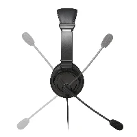 Kensington Classic USB-A Headset with Mic, Wired, Calls/Music, 163 g, Headset, Black