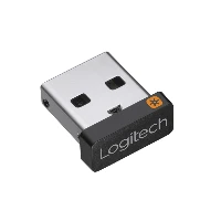 Logitech USB Unifying Receiver, USB receiver, 14 mm, 6 mm, 15 mm, 1.23 g, Black