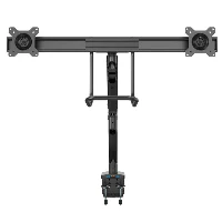 StarTech.com Desk Mount Dual Monitor Arm with USB & Audio - Slim Full Motion Adjustable Dual Monitor VESA Mount for up to 32