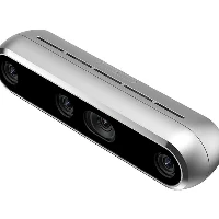 Intel RealSense D455, Camera, Intel, Silver, 6 m, 0.4 m, 1280 x 720 pixels