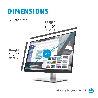 HP E-Series E27q G4 QHD, 68.6 cm (27
