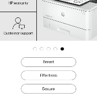 HP LaserJet Pro 4002dne Printer, Black and white, Printer for Small medium business, Print, + Instant Ink eligible Print from phone or tablet Two-sided printing, Laser, 1200 x 1200 DPI, 40 ppm, Duplex printing, White