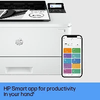 HP LaserJet Pro 4002dn Printer, Print, Two-sided printing Fast first page out speeds Energy Efficient Compact Size Strong Security, Laser, 1200 x 1200 DPI, A4, 40 ppm, Duplex printing, White