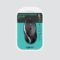 LogitechAdvancedCordedMouseM500s,Right-hand,Optical,USBType-A,4000DPI,Black