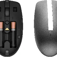 HP635Multi-DeviceWirelessMouse,Ambidextrous,RFWireless+Bluetooth,1200DPI,Black
