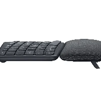 LogitechErgoK860,Full-size(100%),RFWireless+Bluetooth,Semi-mechanicalkeyswitch,Graphite