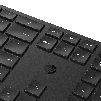 HP655WirelessKeyboardandMouseCombo,Full-size(100%),RFWireless,Membrane,Black,Mouseincluded