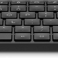 HP455ProgrammableWirelessKeyboard,Full-size(100%),RFWireless,Membrane,Black