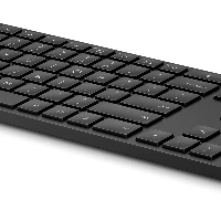 HP455ProgrammableWirelessKeyboard,Full-size(100%),RFWireless,Membrane,Black