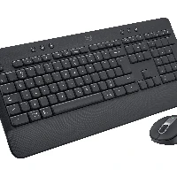 LogitechSignatureMK650ComboForBusiness,Full-size(100%),RFWireless+Bluetooth,Membrane,QWERTY,Graphite,Mouseincluded