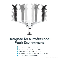 StarTech.com Desk-Mount Dual Monitor Arm - Full Motion Articulating - Premium, Clamp, 18 kg, 76.2 cm (30