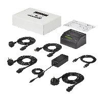 StarTech.com Single Bay Hard Drive Eraser, Standalone HDD/SSD Sanitizer, 4Kn, USB 3.0 to SATA III (6 Gbps), 9 Erase Modes, LCD Display, Secure Erase Hard Disk Sanitizer Dock, DB-9 Printer Port, TAA Compliant, 2.5,3.5