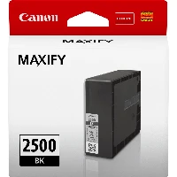 Canon PGI-2500BK Black Ink Cartridge, Pigment-based ink, 29.1 ml