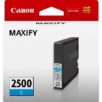 Canon PGI-2500C Cyan Ink Cartridge, 9.6 ml