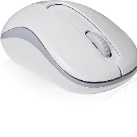 M10 PLUS 2.4GHZ WLESS MOUSE WHITE