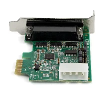 StarTech.com 4-port PCI Express RS232 Serial Adapter Card - PCIe RS232 Serial Host Controller Card - PCIe to Serial DB9 - 16950 UART - Low Profile Expansion Card - Windows/Linux, PCIe, Serial, PCIe 1.1, Green, 214358 h, CE, FCC