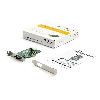StarTech.com 4-port PCI Express RS232 Serial Adapter Card - PCIe RS232 Serial Host Controller Card - PCIe to Serial DB9 Card - 16950 UART - Expansion Card - Windows/Linux, PCIe, Serial, Full-height / Low-profile, RS-232, Green, 214358 h