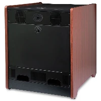 StarTech.com 12U Rack Enclosure Server Cabinet - 21 in. Deep - Wood Finish - Flat Pack, Freestanding rack, 12U, 136.1 kg, Key lock, Rack rails, Castor wheels